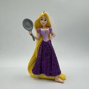 Hallmark Keepsake Disney Tangled RAPUNZEL W/ FRYING PAN Ornament Broken Foot